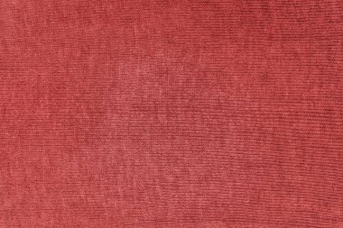 doku kırmızı pamuk kumaş materyali