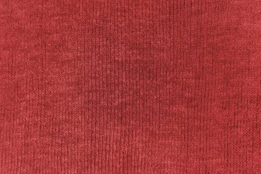 doku kırmızı pamuk kumaş materyali