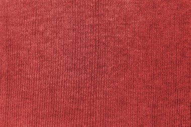 doku kırmızı pamuk kumaş materyali