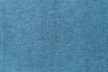 doku mavi pamuk kumaş materyali
