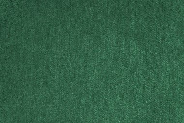 doku yeşil pamuk kumaş materyali