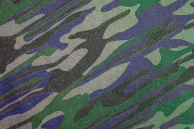 Mavi yeşil kamuflaj pamuk dokusu