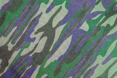 Mavi yeşil kamuflaj pamuk dokusu