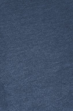 doku mavi pamuk kumaş materyali