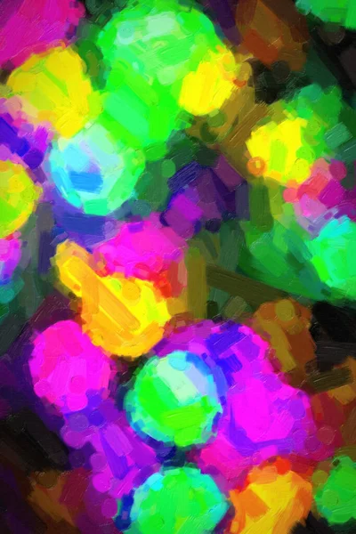 Texturas Manchas Multicoloridas Sobre Tela Pintada Com Óleo — Fotografia de Stock