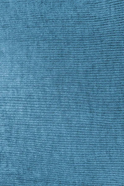Texture Tissu Coton Bleu Matériau — Photo