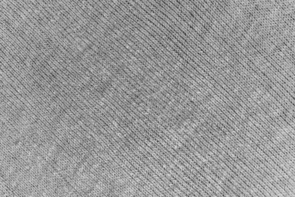 Texture Tissu Coton Gris — Photo