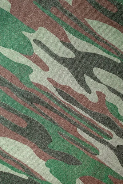 Texture Brown Green Cotton Fabric — Stock Photo, Image
