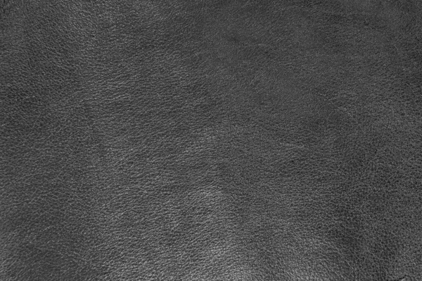 texture of black sheepskin cow leather processed