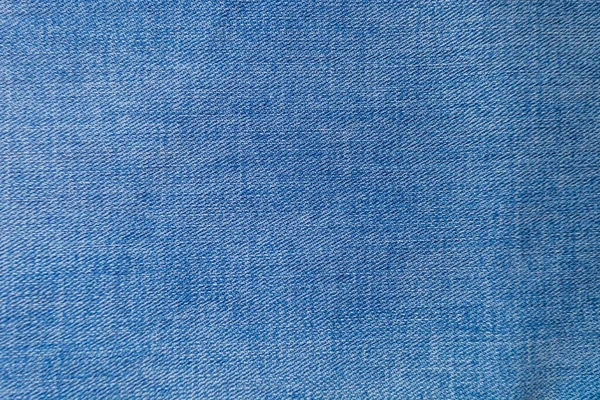蓝色牛仔裤斜纹棉布纹理图案 — 图库照片