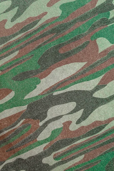 Texture Brown Green Cotton Fabric — Stock Photo, Image