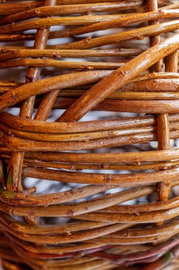 Hasır kahverengi dal dokusu