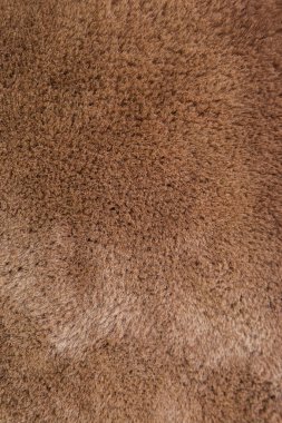 kahverengi doğal koyun derisi dokusu