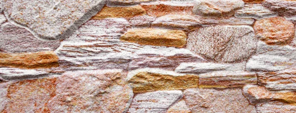 Tekstura Panoramy Naturalnego Muru — Zdjęcie stockowe