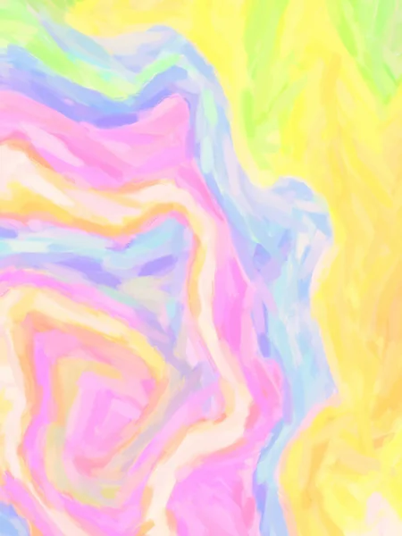 Pastell Akvarell Smutsig Konst Borste Strokes — Stockfoto
