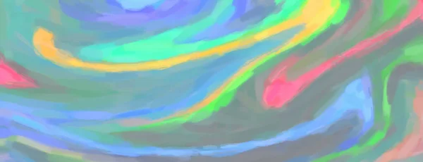 Panorama Pastello Acquerello Sporco Art Brush Strokes — Foto Stock
