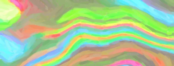 Panorama Pastel Acuarela Arte Sucio Pinceladas — Foto de Stock