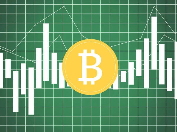 Bitcoin Multicolored Metrics Charts Multicolored Background World Map — стокове фото