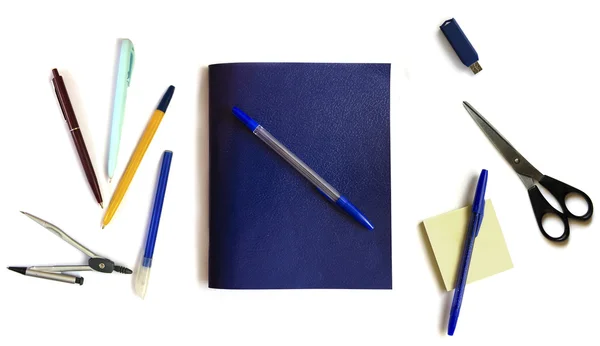 School Office Supplies — Stock Photo, Image