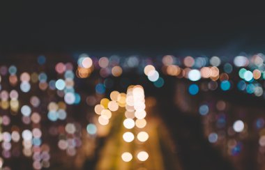 Bulanık bokeh arkaplanı