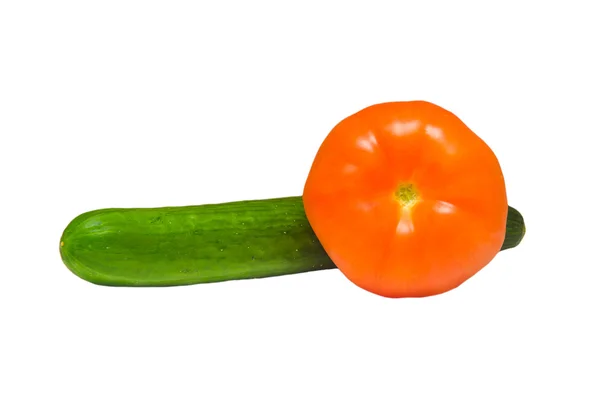 Огірків, томатів — стокове фото