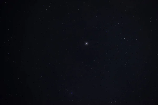 Csillagok Éjszakai Égen Közelednek — Stock Fotó