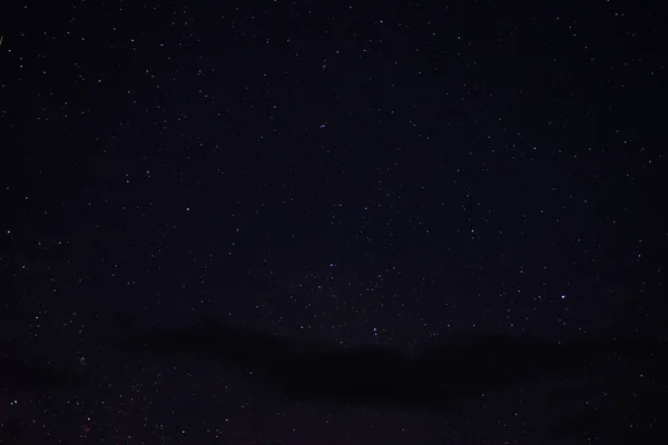 Estrellas Cielo Nocturno Cerca Cielo Nocturno Verano — Foto de Stock