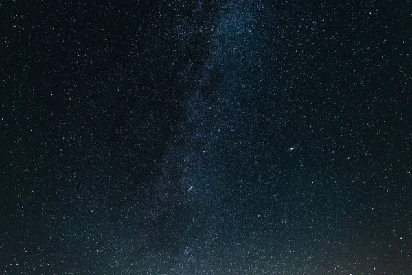 夏日星空中的银河 图库照片