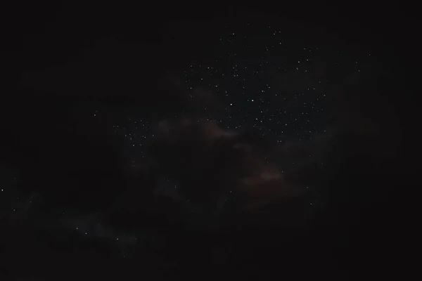 Stars Night Sky Clouds Summer Night — Stock Photo, Image