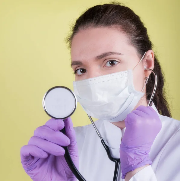 Doctors Infectionist Research Covid19 Concept Female Doctor Receive Good Results — Fotografia de Stock