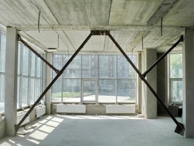 İnşaat alanında içinde