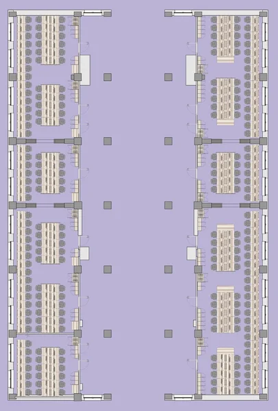 Plan oficina grande —  Fotos de Stock