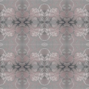 Kafesteki kusursuz çiçek desenli kumaş.