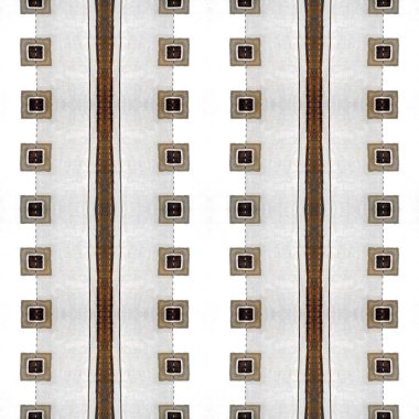 Kafesteki kusursuz çiçek desenli kumaş.