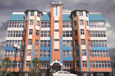 multistorey, Binası