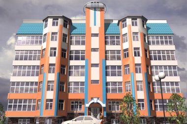 multistorey, Binası