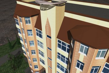 multistorey, Binası