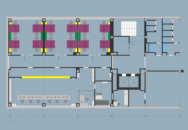 Oficina de negocios — Archivo Imágenes Vectoriales