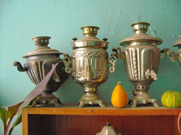 Antique samovar — Stock Photo, Image