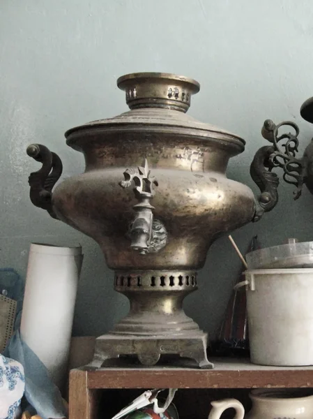 Antique samovar — Stock Photo, Image