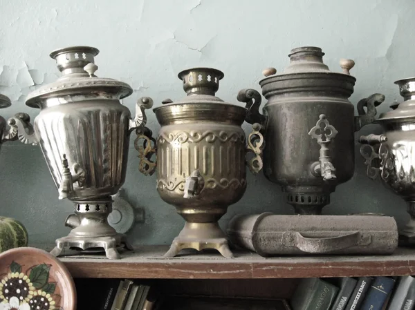 Antique samovar — Stock Photo, Image