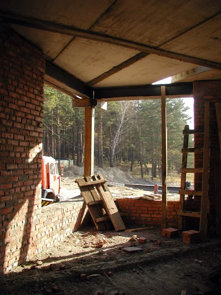 Construction of Cottages — Stock Photo, Image