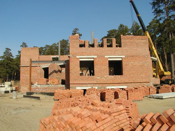Construction of Cottages — Stock Photo, Image