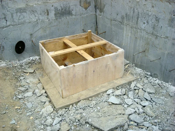 Foundation of a House — Stock Photo, Image