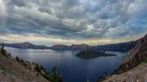 Lago del cráter Oregon — Vídeos de Stock