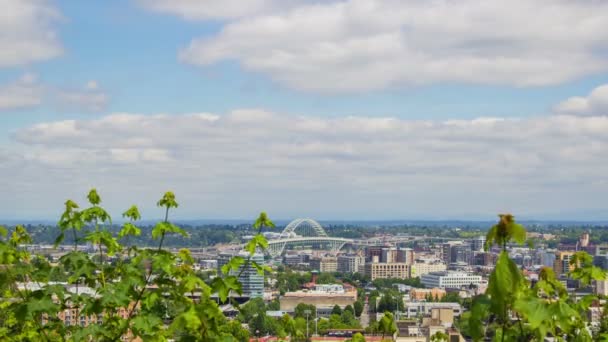 Portland city, oregon, usa — Stockvideo