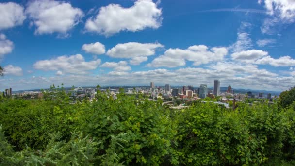 Város Portland, Oregon, Amerikai Egyesült Államok — Stock videók