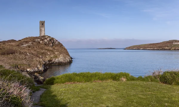 taş kule tepede duruyor