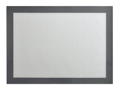 Çok amaçlı fiberglas silikon fırın paspası, kesilmiş.