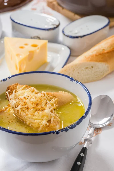 Zuppa di cipolle — Foto Stock